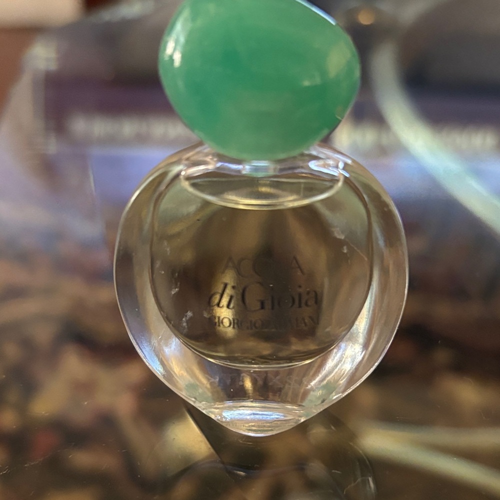 Giorgio Armani Acqua di Gioia with Green Cap